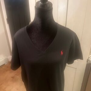 NWT Ralph Lauren black tee